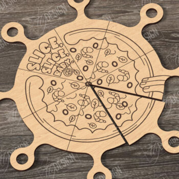 Intra απο ξύλο plywood 3mm-4mm πάχος – Pizza Board| Σανίδα κοπής |CNC Δίασταση  20x20 cm INTRAFABR-121513010 - Image 1