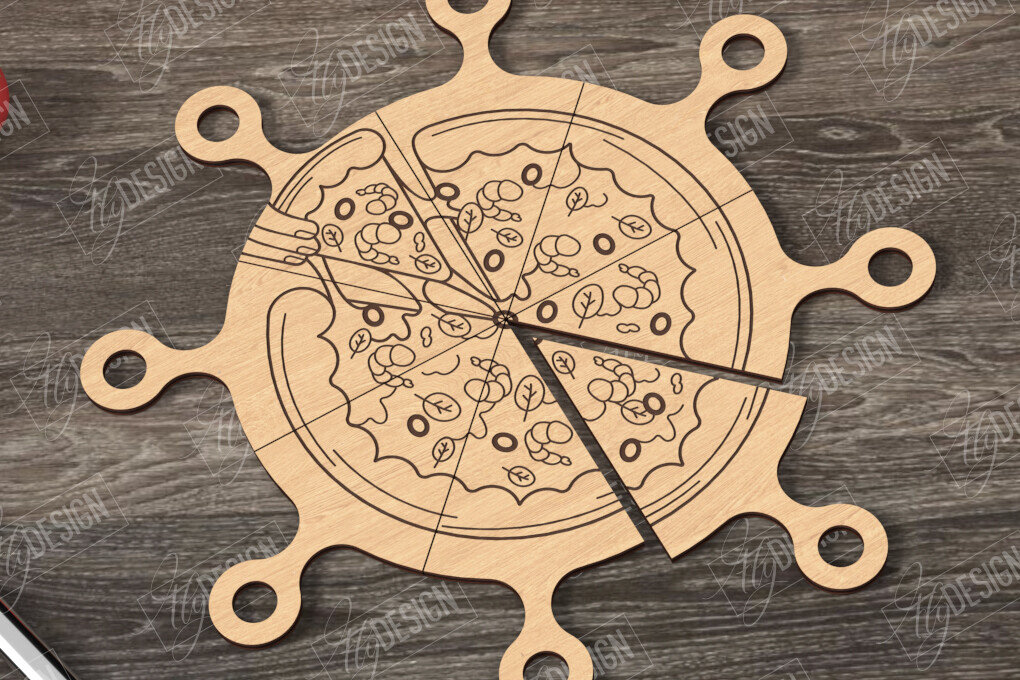 Intra απο ξύλο plywood 3mm-4mm πάχος – Pizza Board| Σανίδα κοπής |CNC Δίασταση  20x20 cm INTRAFABR-121513014