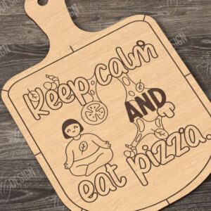 Intra απο ξύλο plywood 3mm-4mm πάχος – Pizza Board| Σανίδα κοπής |CNC Δίασταση  20x20 cm INTRAFABR-121513017