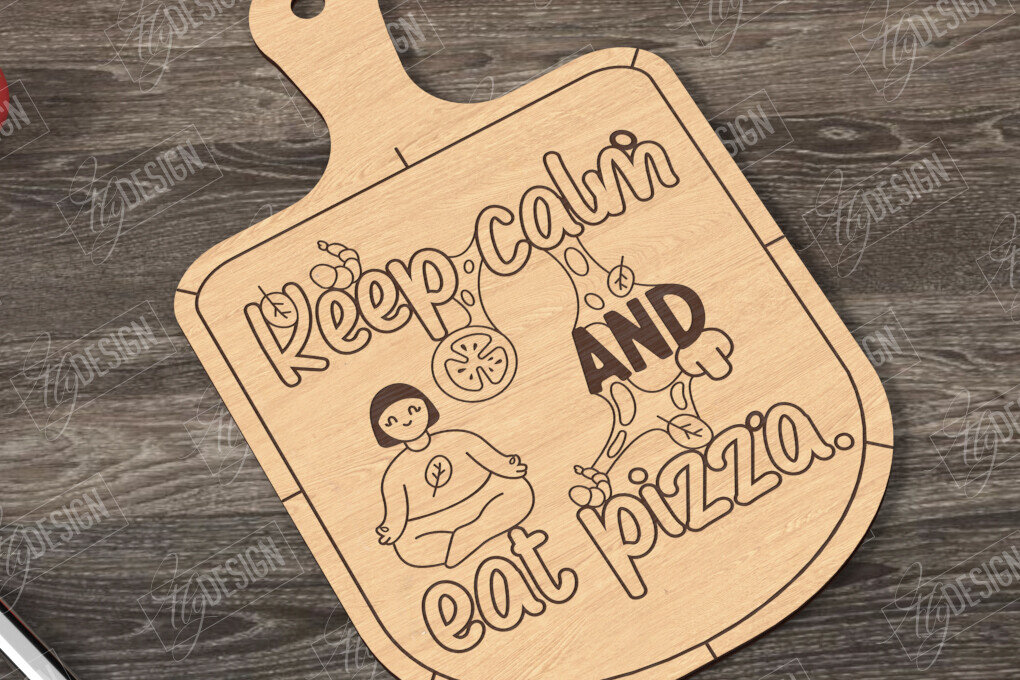 Intra απο ξύλο plywood 3mm-4mm πάχος – Pizza Board| Σανίδα κοπής |CNC Δίασταση  20x20 cm INTRAFABR-121513017