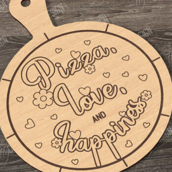 Intra απο ξύλο plywood 3mm-4mm πάχος – Pizza Board | Σανίδα κοπής Δίασταση 20x20 cm INTRAFABR-122009111 - Image 1