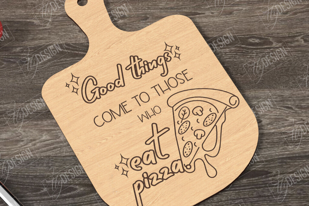 Intra απο ξύλο plywood 3mm-4mm πάχος – Pizza Board | Σανίδα κοπής Δίασταση  20x20 cm INTRAFABR-122009099