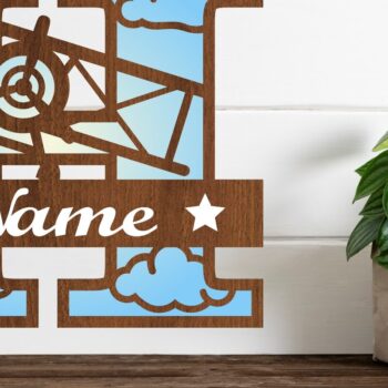 Intra απο ξύλο plywood 3mm-4mm πάχος – Επίπεδο κεφαλαίο μονόγραμμα Γράμμα H Αποκοπή Δίασταση 20x20 cm INTRAFABR-74294471 - Image 1