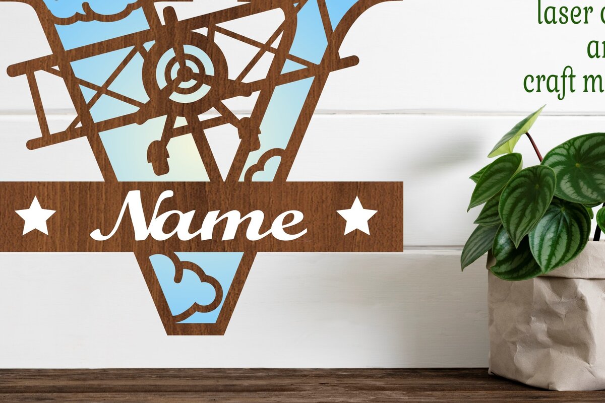 Intra απο ξύλο plywood 3mm-4mm πάχος – Επίπεδο κεφαλαίο μονόγραμμα Γράμμα V Cut Δίασταση  20x20 cm INTRAFABR-74294866