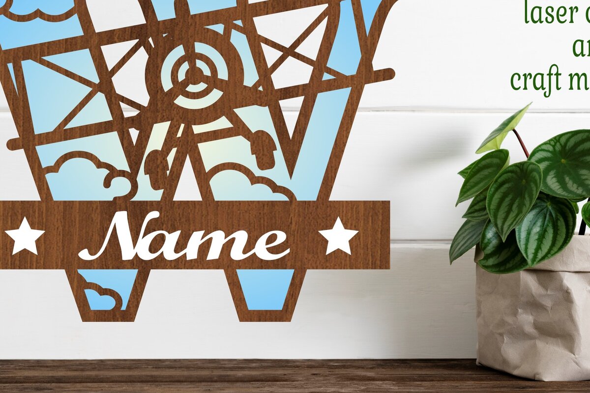 Intra απο ξύλο plywood 3mm-4mm πάχος – Επίπεδο κεφαλαίο μονόγραμμα Γράμμα W Αποκοπή Δίασταση  20x20 cm INTRAFABR-74294892