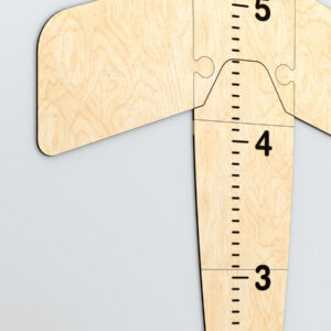 Intra απο ξύλο plywood 3mm-4mm πάχος – Διάγραμμα ανάπτυξης αεροπλάνου, Τέχνη τοίχου αεροπλάνου Δίασταση  40x30 cm INTRAFABR-65816246