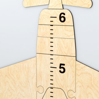 Intra απο ξύλο plywood 3mm-4mm πάχος – Διάγραμμα ανάπτυξης αεροπλάνου, Τέχνη τοίχου αεροπλάνου Δίασταση  40x30 cm INTRAFABR-65816246 - Image 4