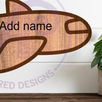 Intra απο ξύλο plywood 3mm-4mm πάχος – Επιτοίχιο σημάδι περίγραμμα δύο επιπέδων ονόματος Δίασταση  20x20 cm INTRAFABR-110875777 - Image 2