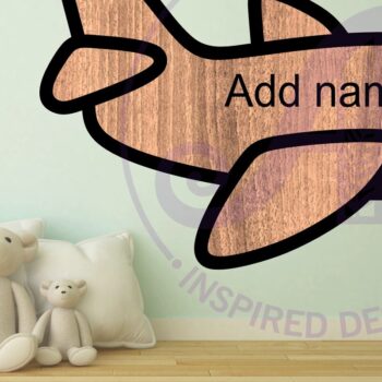 Intra απο ξύλο plywood 3mm-4mm πάχος – Επιτοίχιο σημάδι περίγραμμα δύο επιπέδων ονόματος Δίασταση  20x20 cm INTRAFABR-110875777 - Image 3