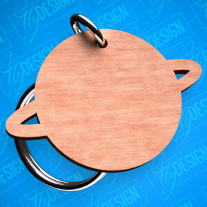 Intra απο ξύλο plywood 3mm-4mm πάχος – Planet Keychain Shapes Δίασταση  5x5 cm INTRAFABR-82325913