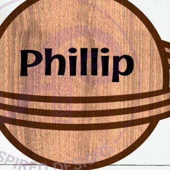 Intra απο ξύλο plywood 3mm-4mm πάχος – Πλανήτης περίγραμμα δύο επιπέδων όνομα Δίασταση  20x20 cm INTRAFABR-111174664 - Image 1