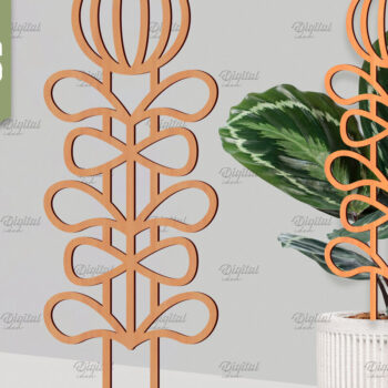 Intra απο ξύλο plywood 3mm-4mm πάχος – Φυτό Καφασωτό Πακέτο. Stakes Lasercut Δίασταση 20x20 cm INTRAFABR-85217418 - Image 6