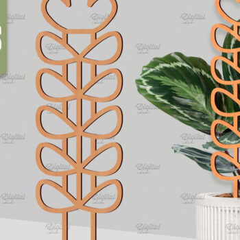 Intra απο ξύλο plywood 3mm-4mm πάχος – Φυτό Καφασωτό Πακέτο. Stakes Lasercut Δίασταση 20x20 cm INTRAFABR-85217418 - Image 8