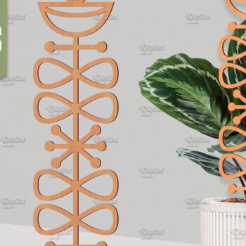 Intra απο ξύλο plywood 3mm-4mm πάχος – Plant Trellis Plant Stakes Δίασταση  20x20 cm INTRAFABR-85136327 - Image 1