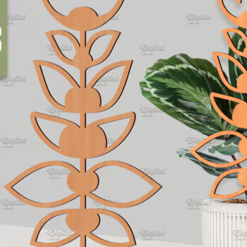 Intra απο ξύλο plywood 3mm-4mm πάχος – Plant Trellis Plant Stakes Δίασταση  20x20 cm INTRAFABR-85136223 - Image 1