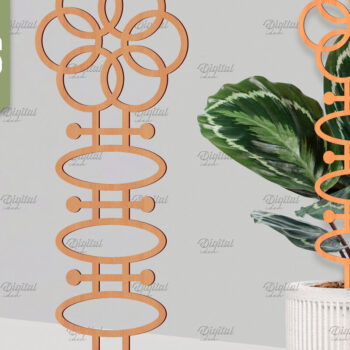 Intra απο ξύλο plywood 3mm-4mm πάχος – Plant Trellis Plant Stakes Δίασταση  20x20 cm INTRAFABR-85136292 - Image 1