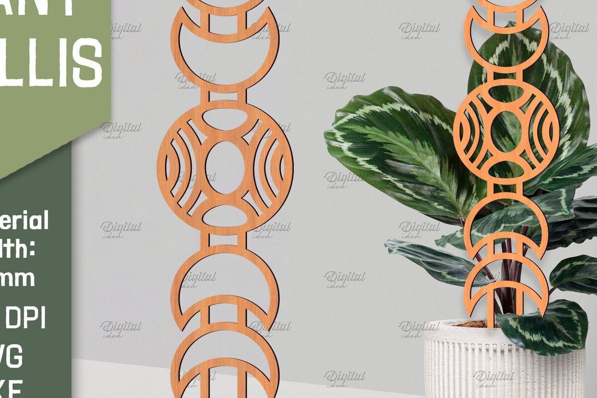 Intra απο ξύλο plywood 3mm-4mm πάχος – Plant Trellis Plant Stakes Δίασταση  20x20 cm INTRAFABR-85135493