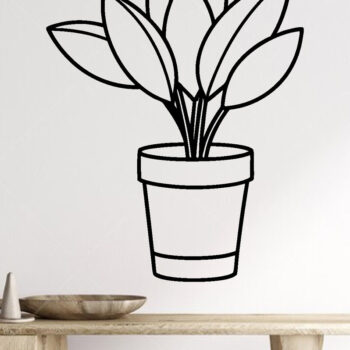 Intra απο ξύλο plywood 3mm-4mm πάχος – Τέχνη τοίχου φυτών Δίασταση  40x30 cm INTRAFABR-100952954 - Image 2