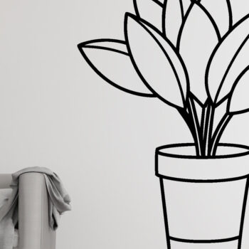 Intra απο ξύλο plywood 3mm-4mm πάχος – Τέχνη τοίχου φυτών Δίασταση  40x30 cm INTRAFABR-100952954 - Image 3