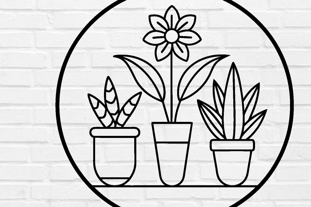 Intra απο ξύλο plywood 3mm-4mm πάχος – Αρχεία κοπής με λέιζερ τέχνης τοίχου φυτών Δίασταση  40x30 cm INTRAFABR-100953917