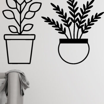 Intra απο ξύλο plywood 3mm-4mm πάχος – Αρχεία κοπής με λέιζερ τέχνης τοίχου φυτών Δίασταση  40x30 cm INTRAFABR-100954209 - Image 3