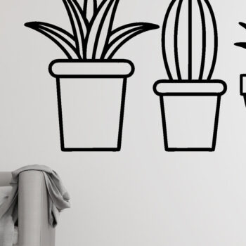 Intra απο ξύλο plywood 3mm-4mm πάχος – Αρχεία κοπής με λέιζερ τέχνης τοίχου φυτών Δίασταση  40x30 cm INTRAFABR-100953480 - Image 3