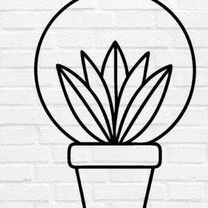 Intra απο ξύλο plywood 3mm-4mm πάχος – Τέχνη φυτικής διακόσμησης τοίχου Δίασταση  40x30 cm INTRAFABR-100954078