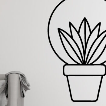 Intra απο ξύλο plywood 3mm-4mm πάχος – Τέχνη φυτικής διακόσμησης τοίχου Δίασταση  40x30 cm INTRAFABR-100954078 - Image 3