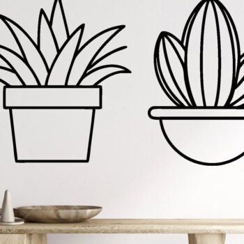 Intra απο ξύλο plywood 3mm-4mm πάχος – Φυτικό ντεκόρ τοίχου Αρχείο κοπής με λέιζερ Δίασταση  40x30 cm INTRAFABR-100953076 - Image 2