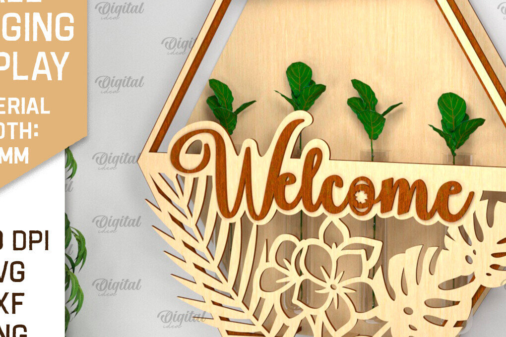 Intra απο ξύλο plywood 3mm-4mm πάχος – επίτοιχη οθόνη φυτών Δίασταση  20x20 cm INTRAFABR-93222405