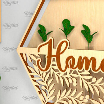 Intra απο ξύλο plywood 3mm-4mm πάχος – Πακέτο με επίτοιχη οθόνη φυτών Δίασταση  20x20 cm INTRAFABR-93308318 - Image 5