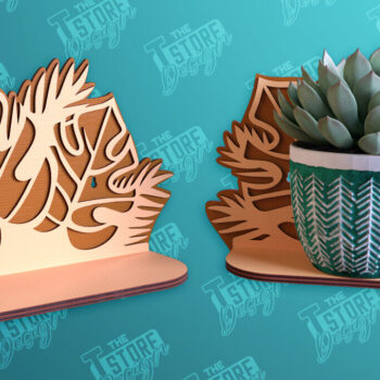 Intra απο ξύλο plywood 3mm-4mm πάχος – Πακέτο σχεδίασης ραφιών τοίχου φυτών με Δίασταση  40x30 cm INTRAFABR-95973213 - Image 11