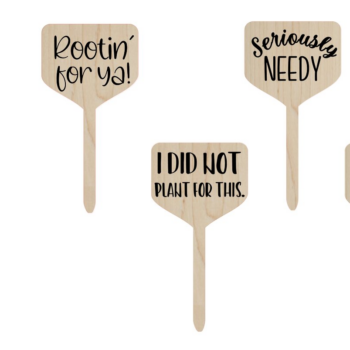 Intra απο ξύλο plywood 3mm-4mm πάχος – Σετ ετικετών φυτευτή 2 Δίασταση  20x20 cm INTRAFABR-9620500 - Image 1