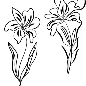 Intra απο ξύλο plywood 3mm-4mm πάχος – Φυτά και λουλούδια αγριολούλουδο Δίασταση  20x20 cm INTRAFABR-90887598 - Image 1