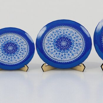 Intra απο ξύλο plywood 3mm-4mm πάχος – Βάσεις προβολής πλάκας, πρότυπα κοπής Δίασταση 20x20 cm INTRAFABR-37057400 - Image 4