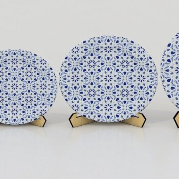 Intra απο ξύλο plywood 3mm-4mm πάχος – Βάσεις προβολής πλάκας, πρότυπα κοπής Δίασταση 20x20 cm INTRAFABR-37057400 - Image 5