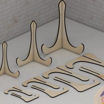 Intra απο ξύλο plywood 3mm-4mm πάχος – Βάση πλαισιοθήκης / Βάση στήριξης πλαισίου Δίασταση  20x20 cm INTRAFABR-42956878 - Image 1