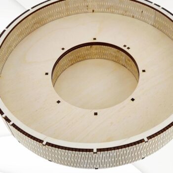 Intra απο ξύλο plywood 3mm-4mm πάχος – Βάση πλάκας Δίασταση  20x20 cm INTRAFABR-30428699 - Image 5