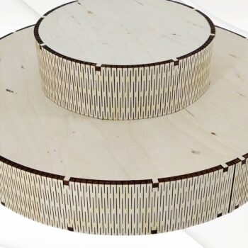 Intra απο ξύλο plywood 3mm-4mm πάχος – Βάση πλάκας Δίασταση  20x20 cm INTRAFABR-30428699 - Image 9