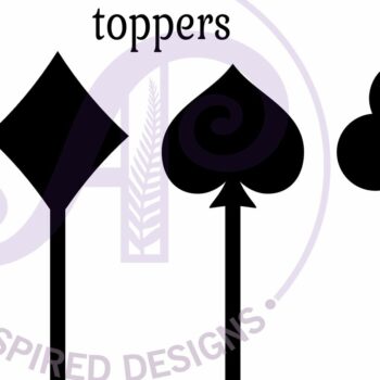 Intra απο ξύλο plywood 3mm-4mm πάχος – Παιγνιόχαρτα Cupcake Toppers, 4 σχέδια Δίασταση 20x20 cm INTRAFABR-92904400 - Image 3