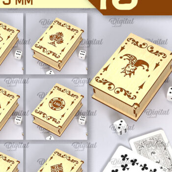 Intra απο ξύλο plywood 3mm-4mm πάχος – Παιγνιόχαρτο Πακέτο κοπής με λέιζερ Δίασταση 20x20 cm INTRAFABR-94330442 - Image 1