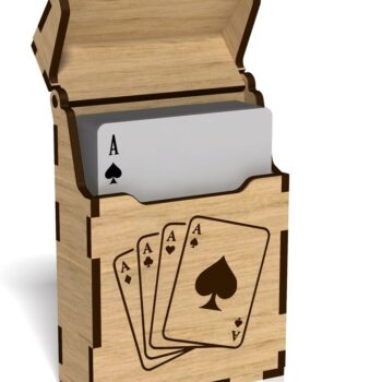 Intra απο ξύλο plywood 3mm-4mm πάχος – Παιγνιόχαρτο, Αρχείο κοπής με λέιζερ Δίασταση  20x20 cm INTRAFABR-42046644 - Image 1