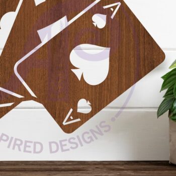 Intra απο ξύλο plywood 3mm-4mm πάχος – Αρχείο κοπής με λέιζερ Sign Card Δίασταση  40x30 cm INTRAFABR-95616561 - Image 1