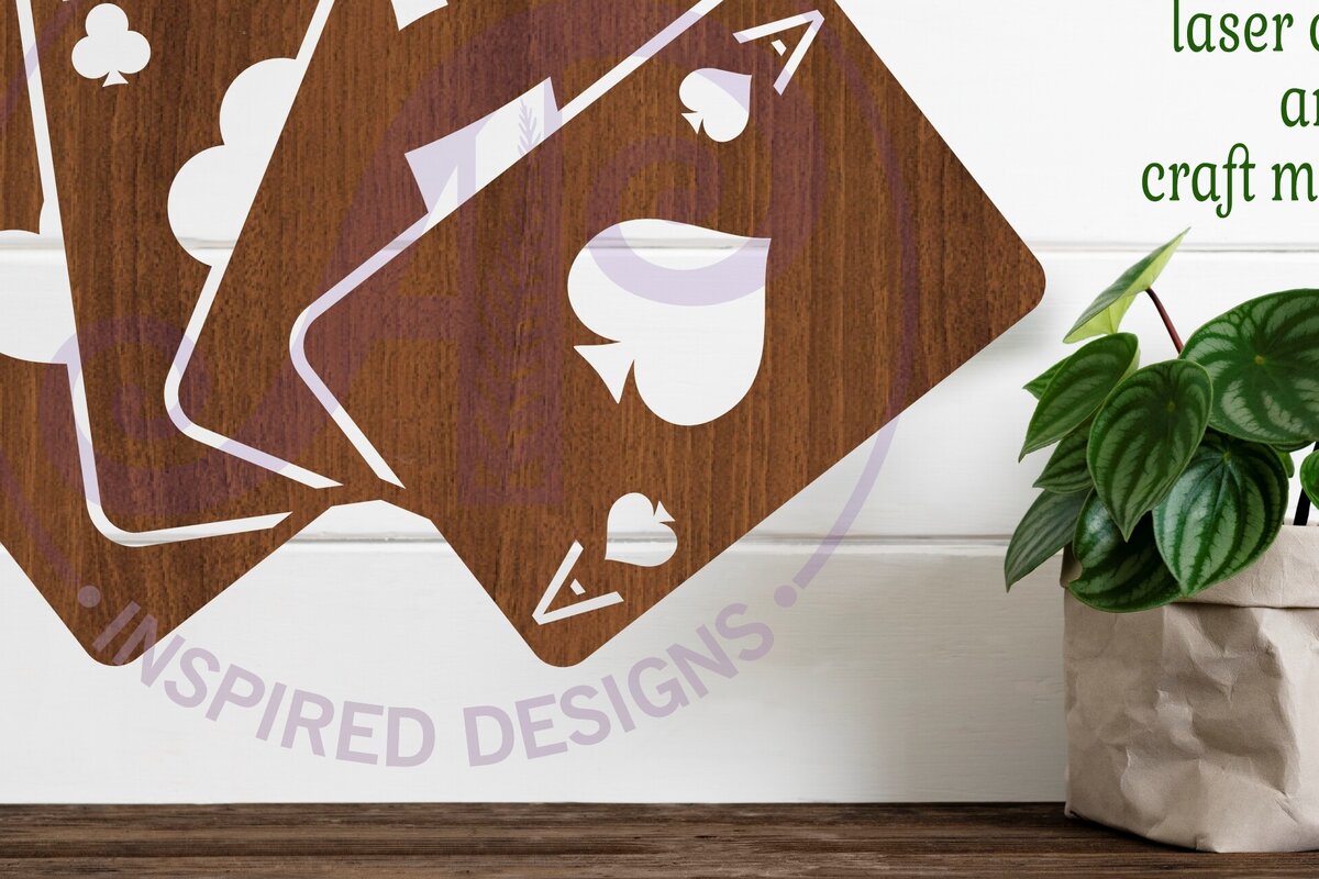 Intra απο ξύλο plywood 3mm-4mm πάχος – Αρχείο κοπής με λέιζερ Sign Card Δίασταση  40x30 cm INTRAFABR-95616561