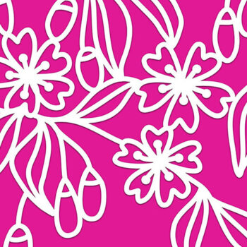 Intra απο ξύλο plywood 3mm-4mm πάχος – Αρχείο κομμένου με ευχετήρια κάρτα Plum Blossom Δίασταση  20x20 cm INTRAFABR-26439258 - Image 1