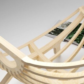 Intra απο ξύλο plywood 3mm-4mm πάχος – Καρέκλα από κόντρα πλακέ Δίασταση  20x20 cm INTRAFABR-33685412 - Image 4