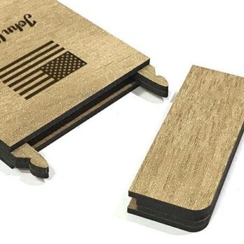 Intra απο ξύλο plywood 3mm-4mm πάχος – Θήκη για κάρτες τσέπης, Ξύλινη θήκη για κάρτες Δίασταση 20x20 cm INTRAFABR-35374528 - Image 5