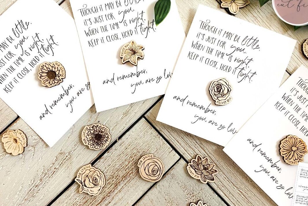 Intra απο ξύλο plywood 3mm-4mm πάχος – Pocket Hug Laser Δίασταση  20x20 cm INTRAFABR-75556465