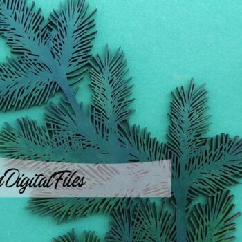 Intra απο ξύλο plywood 3mm-4mm πάχος – Λουλούδι κομμένο με λέιζερ Poinsettia Δίασταση  20x20 cm INTRAFABR-34380322 - Image 4