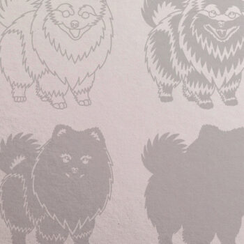 Intra απο ξύλο plywood 3mm-4mm πάχος – Αρχείο αποκοπής με 3D στρώματα Pomeranian Spitz Δίασταση  20x20 cm INTRAFABR-62908098 - Image 2